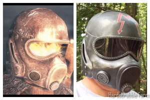 Game vs Printed helmet