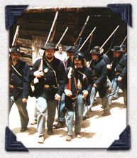 federals marching